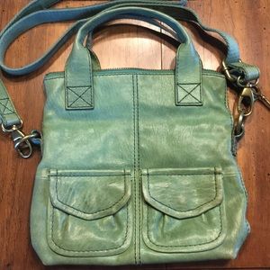 Fossil Green Crossbody Bag